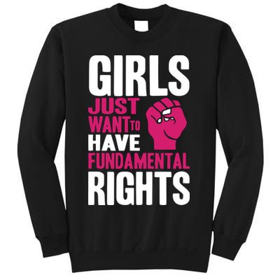Cyndi Lauper Just Want To Have Fundamental Rights Sweatshirt
