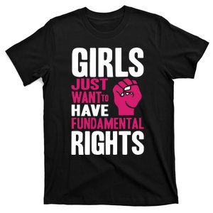 Cyndi Lauper Just Want To Have Fundamental Rights T-Shirt