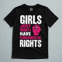 Cyndi Lauper Just Want To Have Fundamental Rights T-Shirt