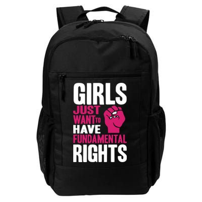 Cyndi Lauper Just Want To Have Fundamental Rights Backpack