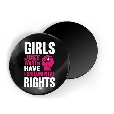 Cyndi Lauper Just Want To Have Fundamental Rights Magnet