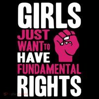 Cyndi Lauper Just Want To Have Fundamental Rights Poster