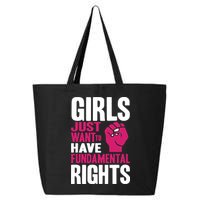 Cyndi Lauper Just Want To Have Fundamental Rights 25L Jumbo Tote