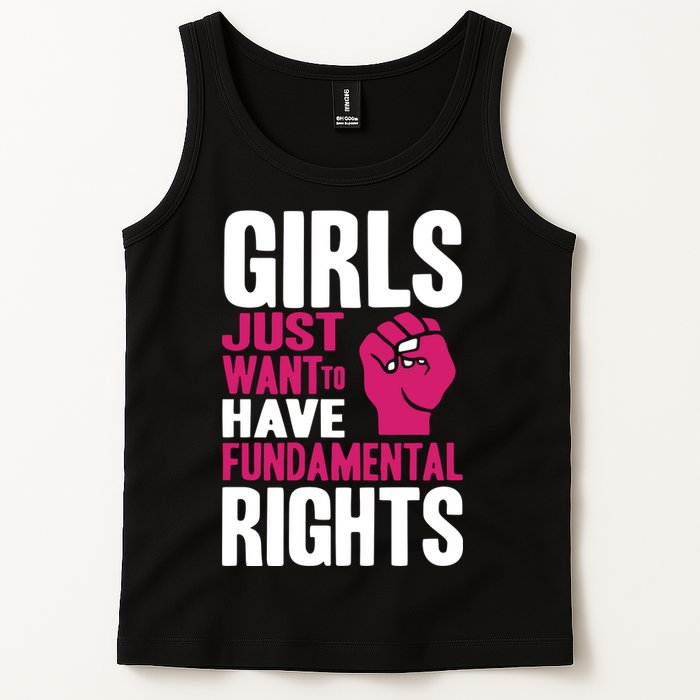 Cyndi Lauper Just Want To Have Fundamental Rights Tank Top