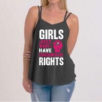 Cyndi Lauper Just Want To Have Fundamental Rights Women's Strappy Tank