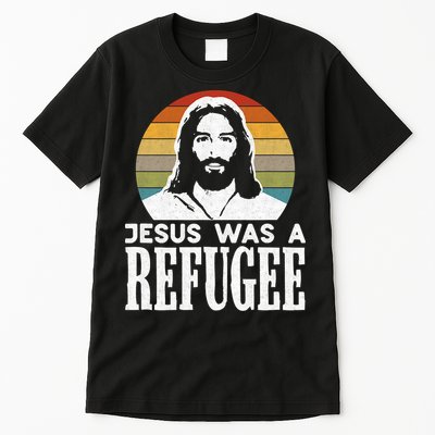 Christian Liberal Jesus Was A Refugee Tall T-Shirt