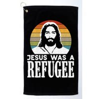 Christian Liberal Jesus Was A Refugee Golf Towel