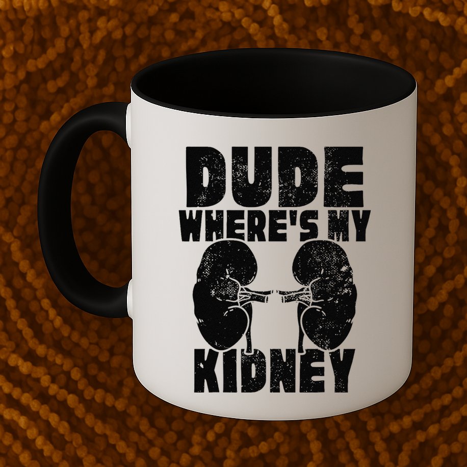 Cool Living Kidney Donor Gifts Donor Art Organ Mug