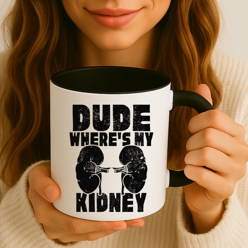 Cool Living Kidney Donor Gifts Donor Art Organ Mug