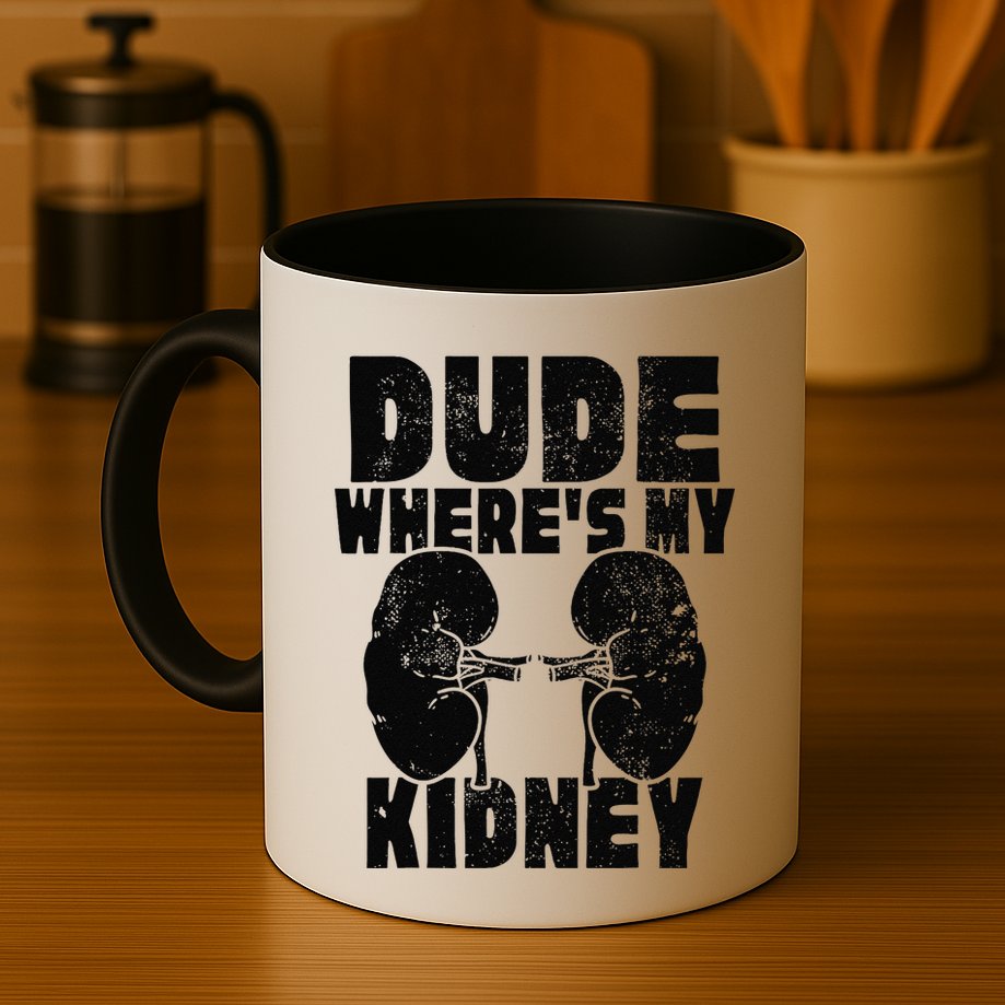 Cool Living Kidney Donor Gifts Donor Art Organ Mug