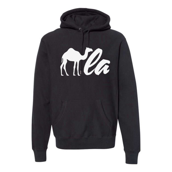 Camel La Kamala Harris For President 2024 Election Funny Premium Hoodie