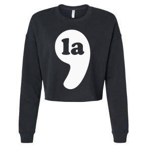 Comma La Kamala Harris Cropped Pullover Crew