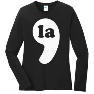 Comma La Kamala Harris Ladies Long Sleeve Shirt