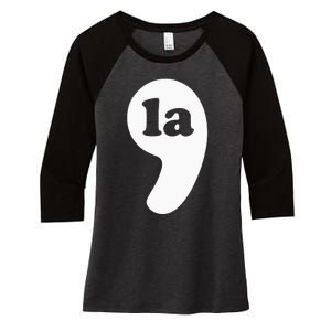 Comma La Kamala Harris Women's Tri-Blend 3/4-Sleeve Raglan Shirt