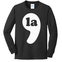 Comma La Kamala Harris Kids Long Sleeve Shirt