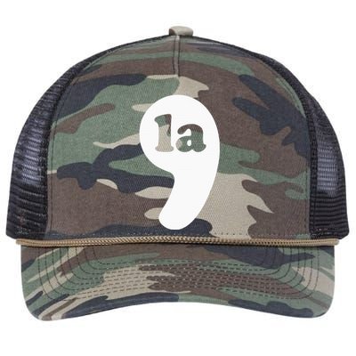 Comma La Kamala Harris Retro Rope Trucker Hat Cap