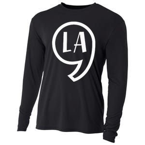 Comma La Kamala Vote For 2024 President Kamala Harris Cooling Performance Long Sleeve Crew