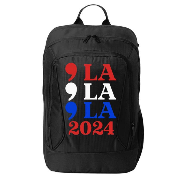 Comma La Kamala Vote For 2024 President Kamala Harris City Backpack