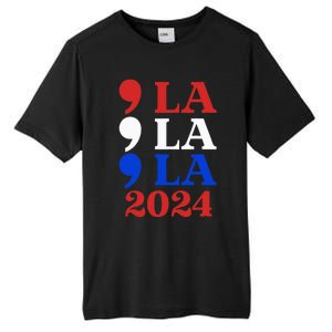 Comma La Kamala Vote For 2024 President Kamala Harris Tall Fusion ChromaSoft Performance T-Shirt