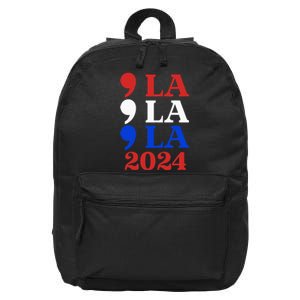 Comma La Kamala Vote For 2024 President Kamala Harris 16 in Basic Backpack