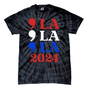 Comma La Kamala Vote For 2024 President Kamala Harris Tie-Dye T-Shirt