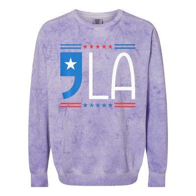 Comma La Kamala Harris Colorblast Crewneck Sweatshirt