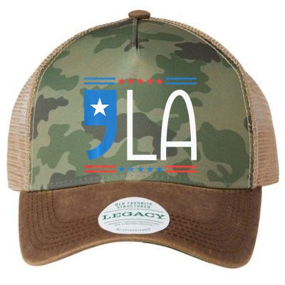 Comma La Kamala Harris Legacy Tie Dye Trucker Hat