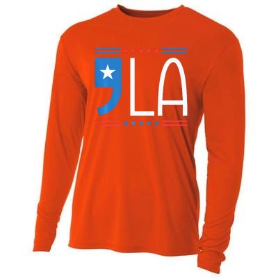 Comma La Kamala Harris Cooling Performance Long Sleeve Crew