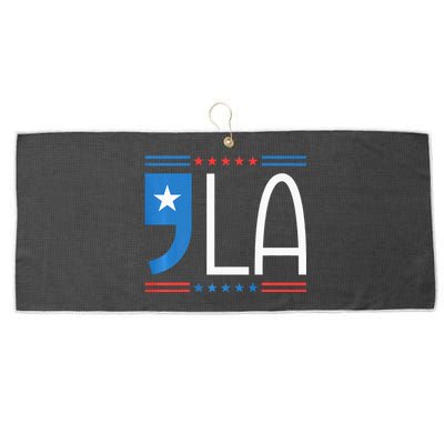 Comma La Kamala Harris Large Microfiber Waffle Golf Towel