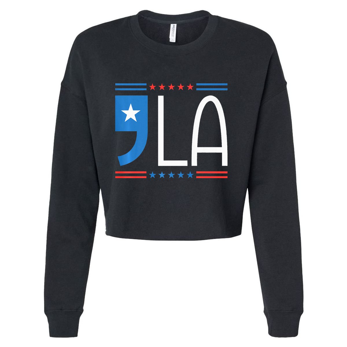 Comma La Kamala Harris Cropped Pullover Crew