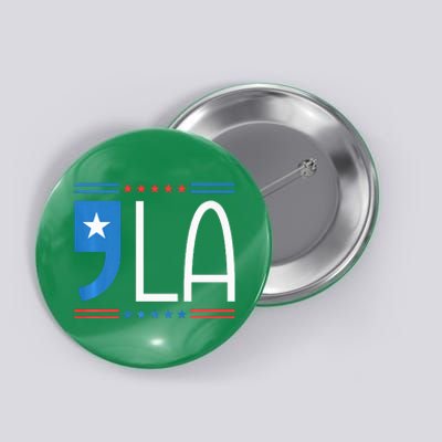 Comma La Kamala Harris Button