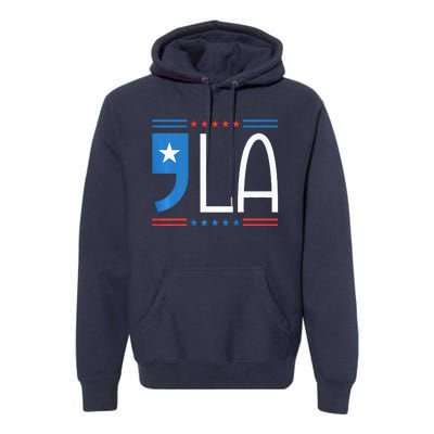 Comma La Kamala Harris Premium Hoodie