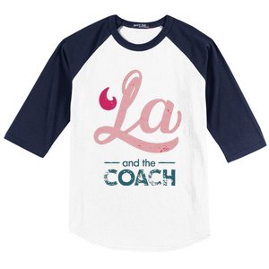 Comma La Kamala Harris Tim Walz Coach 2024 La Comma Baseball Sleeve Shirt