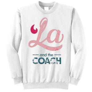 Comma La Kamala Harris Tim Walz Coach 2024 La Comma Sweatshirt