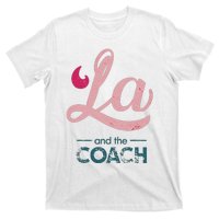 Comma La Kamala Harris Tim Walz Coach 2024 La Comma T-Shirt