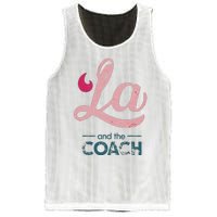 Comma La Kamala Harris Tim Walz Coach 2024 La Comma Mesh Reversible Basketball Jersey Tank