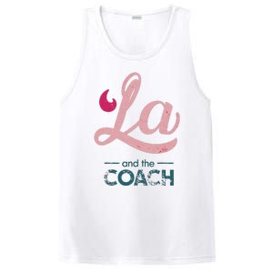 Comma La Kamala Harris Tim Walz Coach 2024 La Comma PosiCharge Competitor Tank