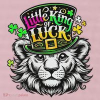 Cool Little King Of Luck St. Patrick’S Day 25L Jumbo Tote