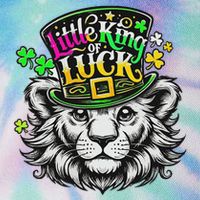 Cool Little King Of Luck St. Patrick’S Day Legacy Tie Dye Trucker Hat