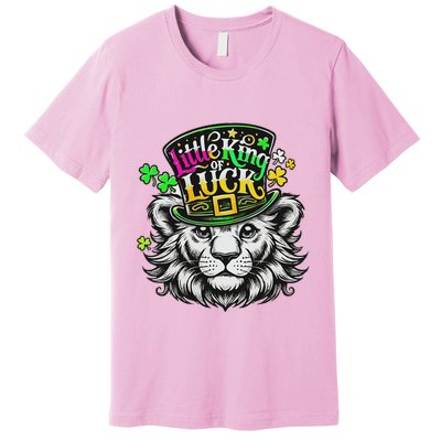 Cool Little King Of Luck St. Patrick’S Day Premium T-Shirt