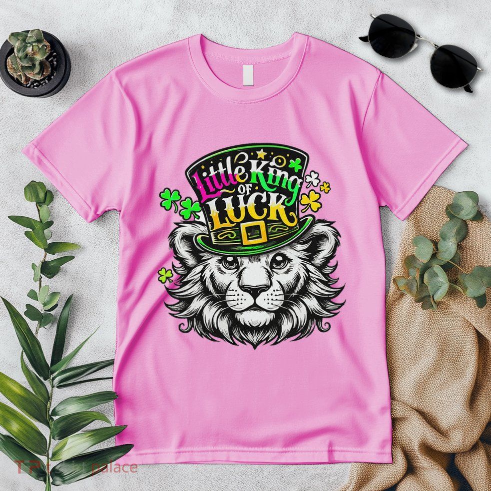 Cool Little King Of Luck St. Patrick’S Day Premium T-Shirt