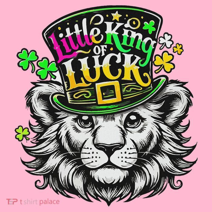 Cool Little King Of Luck St. Patrick’S Day Short Acrylic Beanie