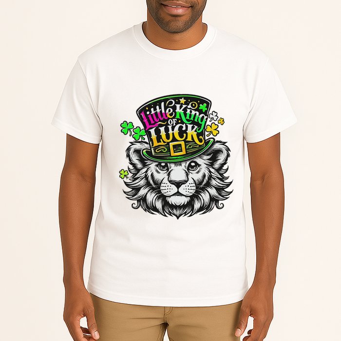 Cool Little King Of Luck St. Patrick’S Day Tall T-Shirt