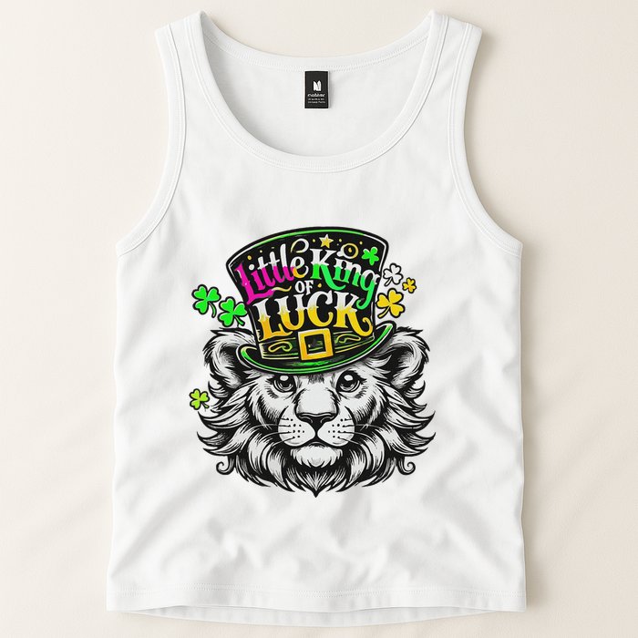 Cool Little King Of Luck St. Patrick’S Day Tank Top