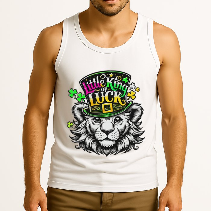 Cool Little King Of Luck St. Patrick’S Day Tank Top