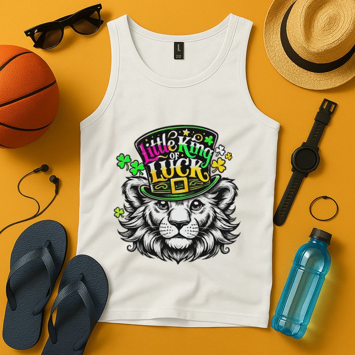 Cool Little King Of Luck St. Patrick’S Day Tank Top