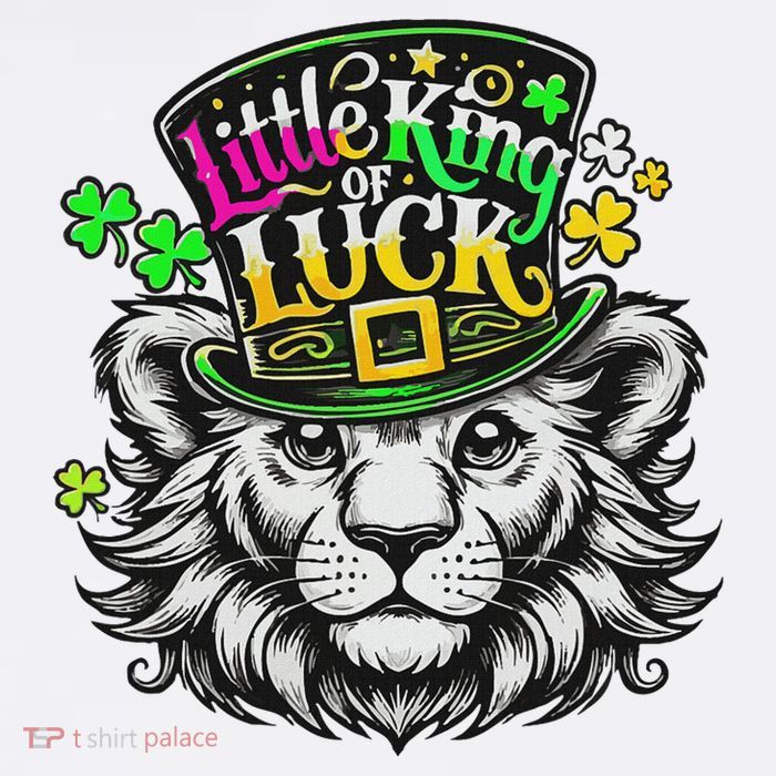 Cool Little King Of Luck St. Patrick’S Day Wool Snapback Cap