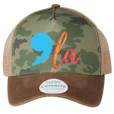 Comma La Kamela Harris Election 2024 President Legacy Tie Dye Trucker Hat