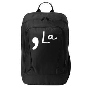 Comma La Kamala Harris Funny Democrat Support 2020 Biden Cool Gift City Backpack