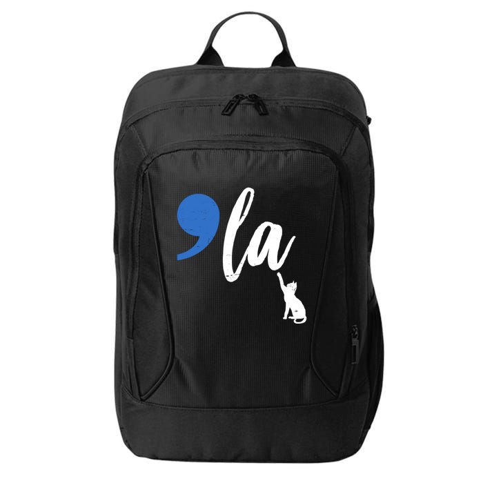 Comma La Kamala Harris Childless Cat Lady City Backpack